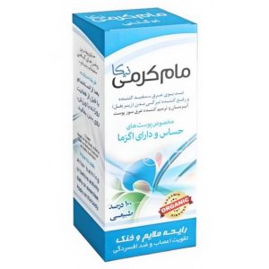 مام کرمی رایحه ادکلنی خنک و ملایم آبی