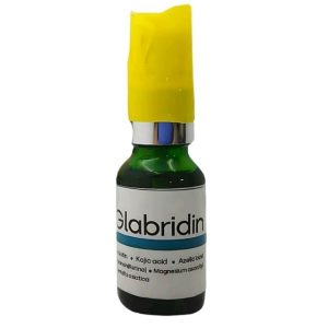 سرم ضد لک گلابریدین ظرف شیشه ای( ضد لک و تیرگی )